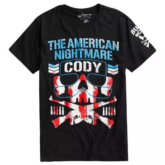 Cody Rhodes “American Nightmare” Bullet Club Tee 2XL – NJPW x PWT - Picture 1 of 3